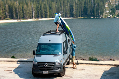 Flatline Van Co. Sprinter Van Low Pro Roof Rack , 144" High Roof by Flatline Van Co.