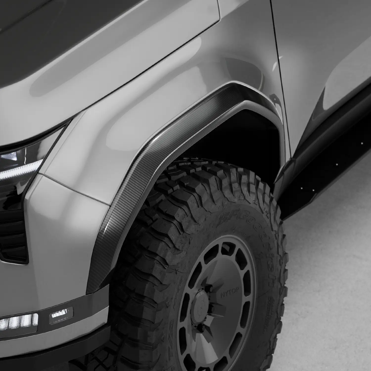 NYTOP 2024-Current Lexus GX550 Fender Flare Kit by NYTOP