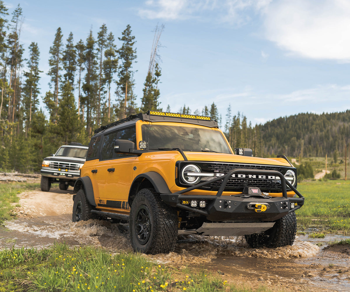 Болтовые пороги-слайдеры Ford Bronco | 2022