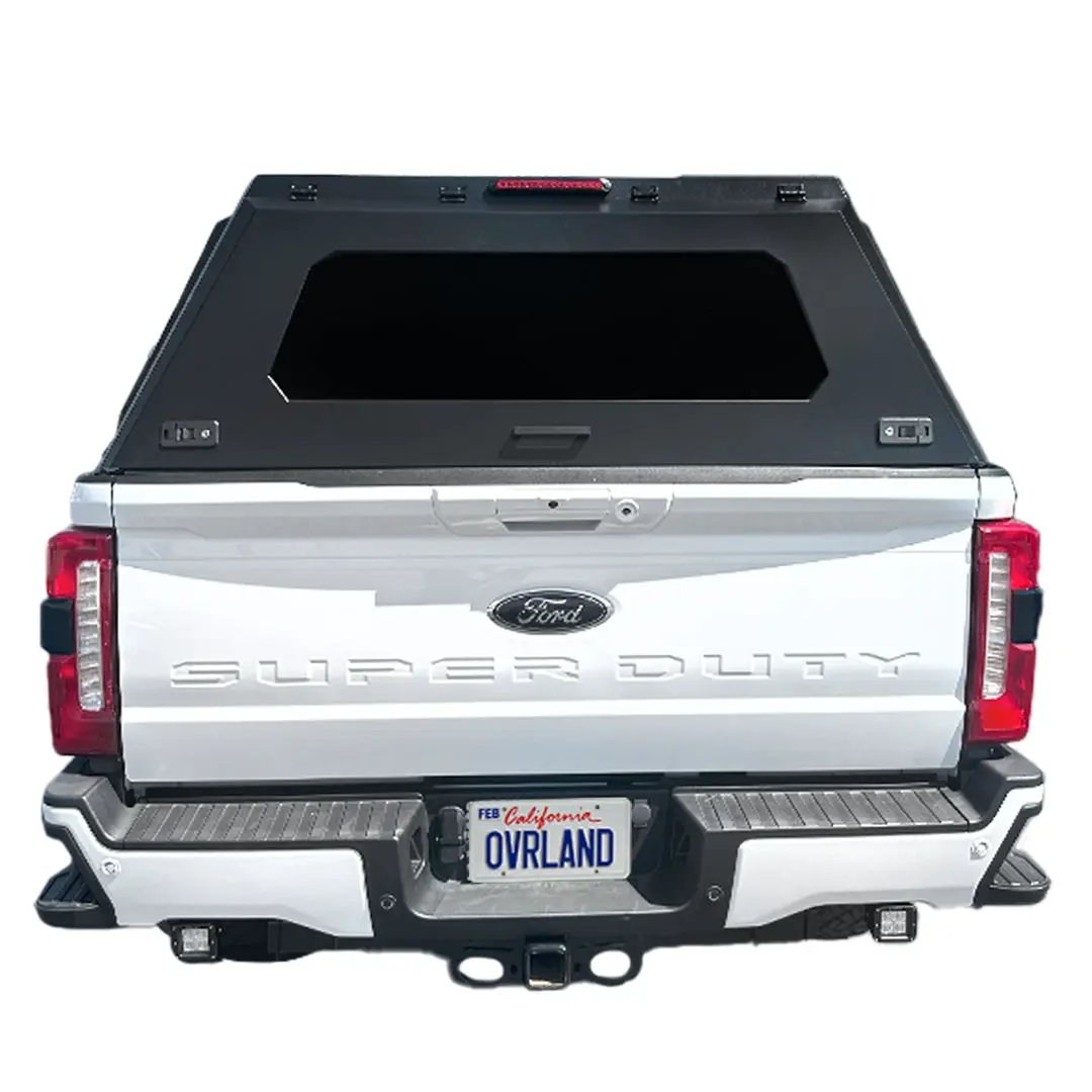 OVS Expedition - Truck Cap W/Full Wing Doors, Front and Rear Windows & 3rd Brake Light by OVS