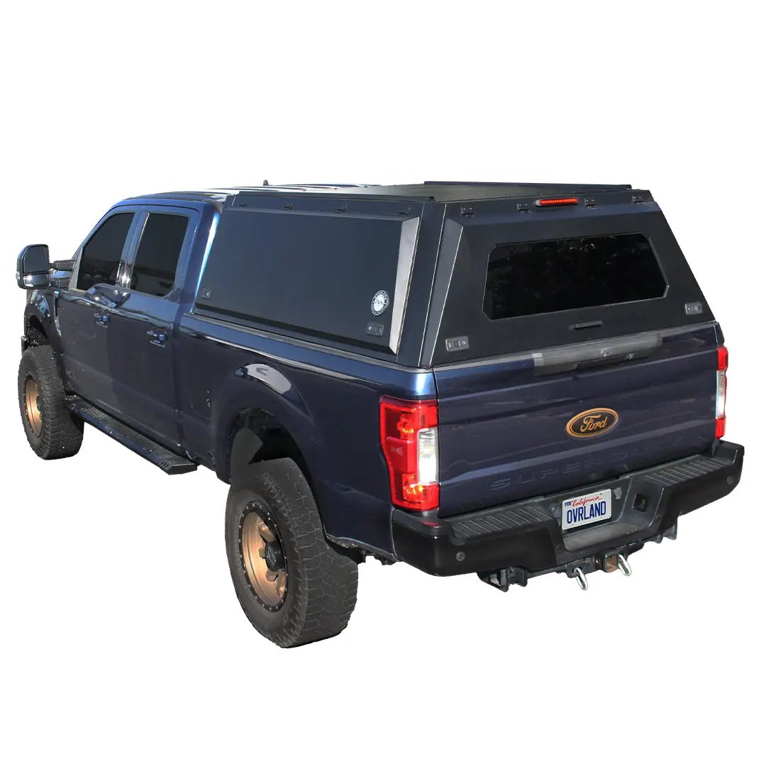 OVS Expedition - Truck Cap W/Full Wing Doors, Front and Rear Windows & 3rd Brake Light by OVS