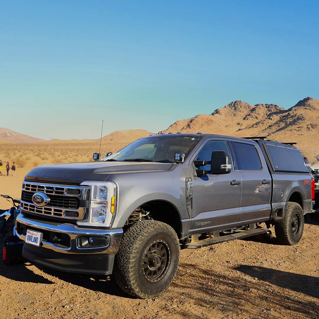 OVS Expedition - Truck Cap W/Full Wing Doors, Front and Rear Windows & 3rd Brake Light by OVS