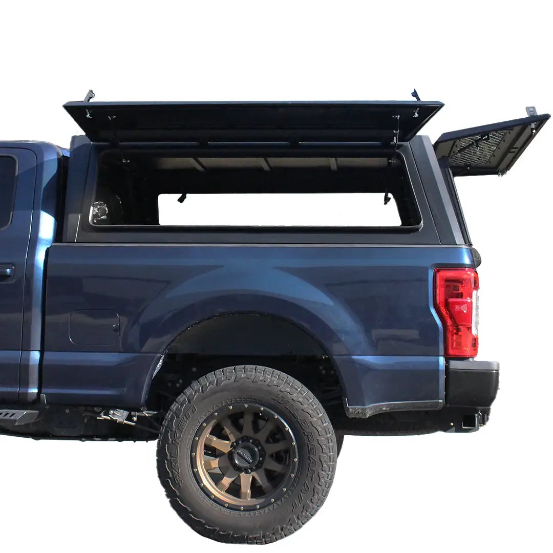 OVS Expedition - Truck Cap W/Full Wing Doors, Front and Rear Windows & 3rd Brake Light by OVS