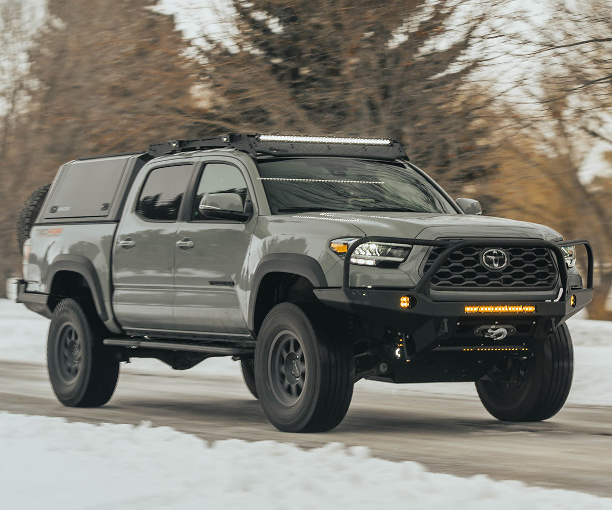 Силовые пороги Toyota Tacoma Overland на болтах | 2005-2023