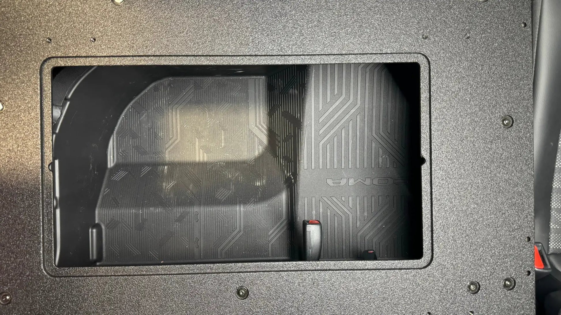 Toyota Tacoma - 2024-Present - 4th Gen - Non-Hybrid - Double Cab - Explore Series - Seat Delete Plate System - Second Row by Goose Gear