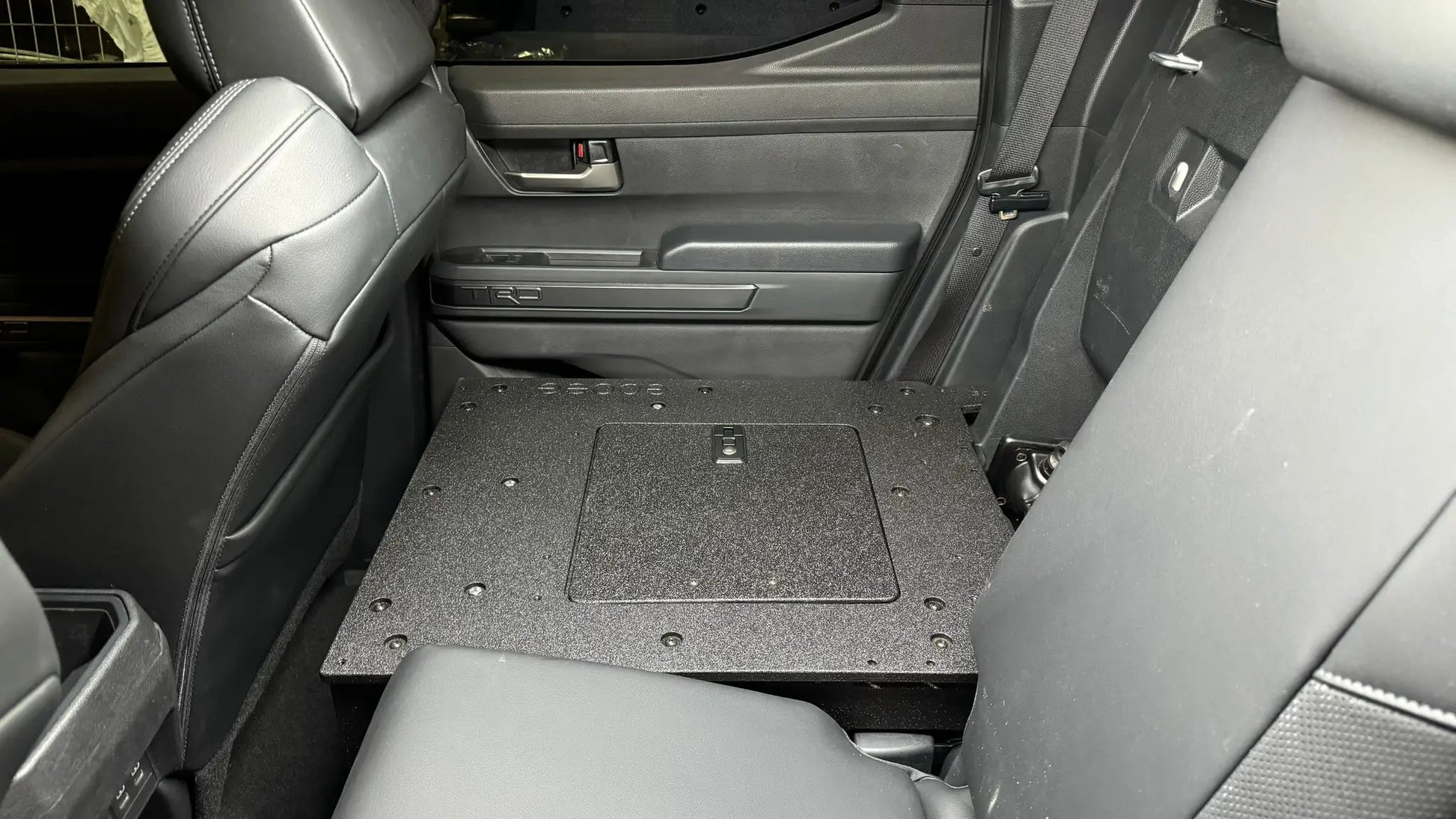 Toyota Tacoma - 2024-Present - 4th Gen - Non-Hybrid - Double Cab - Explore Series - Seat Delete Plate System - Second Row by Goose Gear