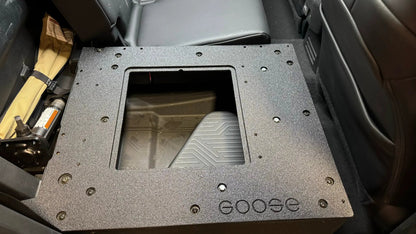 Toyota Tacoma - 2024-Present - 4th Gen - Non-Hybrid - Double Cab - Explore Series - Seat Delete Plate System - Second Row by Goose Gear