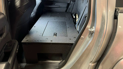 Toyota Tacoma - 2024-Present - 4th Gen - Non-Hybrid - Double Cab - Explore Series - Seat Delete Plate System - Second Row by Goose Gear