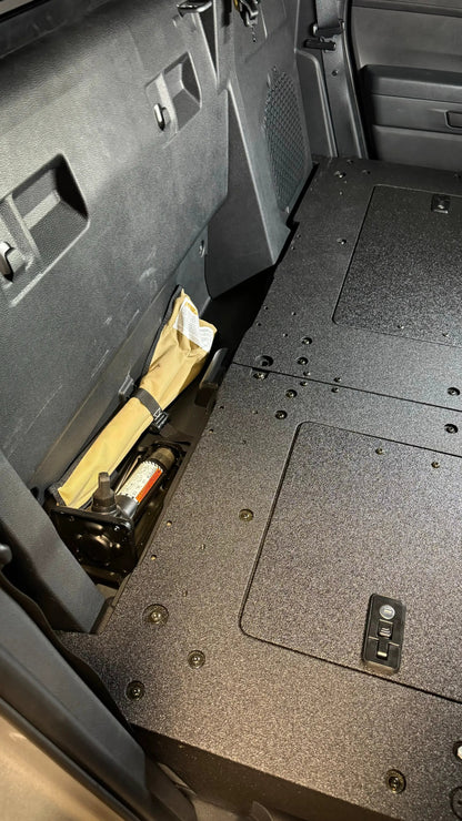 Toyota Tacoma - 2024-Present - 4th Gen - Non-Hybrid - Double Cab - Explore Series - Seat Delete Plate System - Second Row by Goose Gear