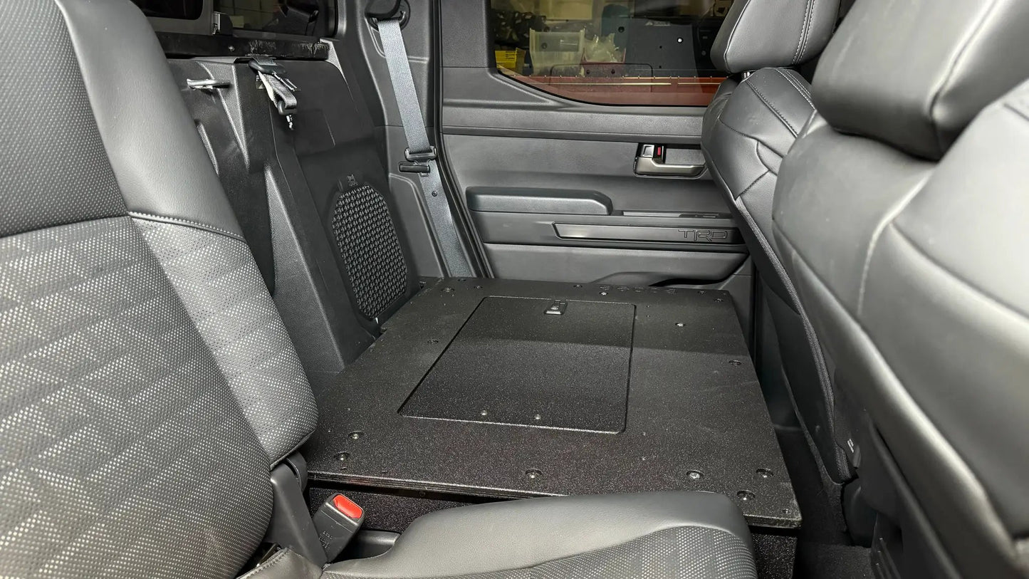 Toyota Tacoma - 2024-Present - 4th Gen - Non-Hybrid - Double Cab - Explore Series - Seat Delete Plate System - Second Row by Goose Gear