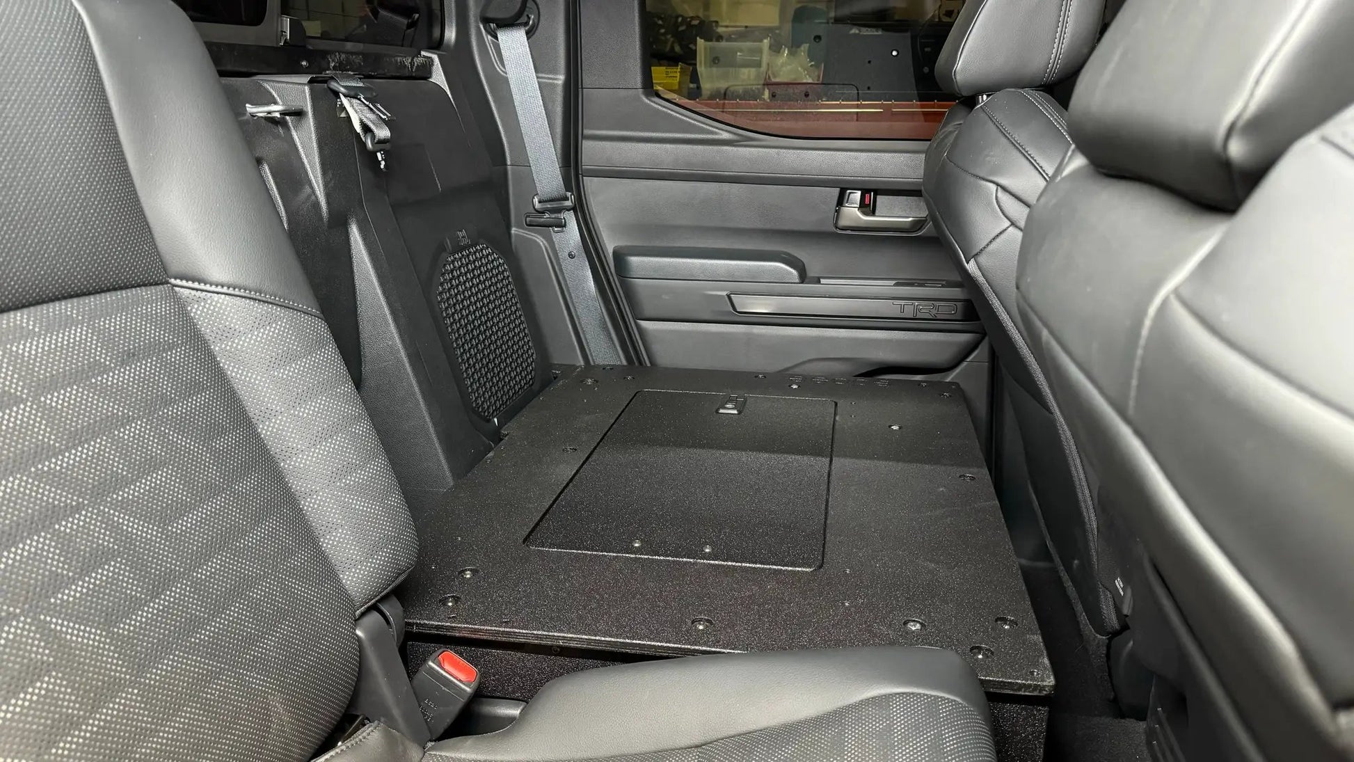 Toyota Tacoma - 2024-Present - 4th Gen - Non-Hybrid - Double Cab - Explore Series - Seat Delete Plate System - Second Row by Goose Gear