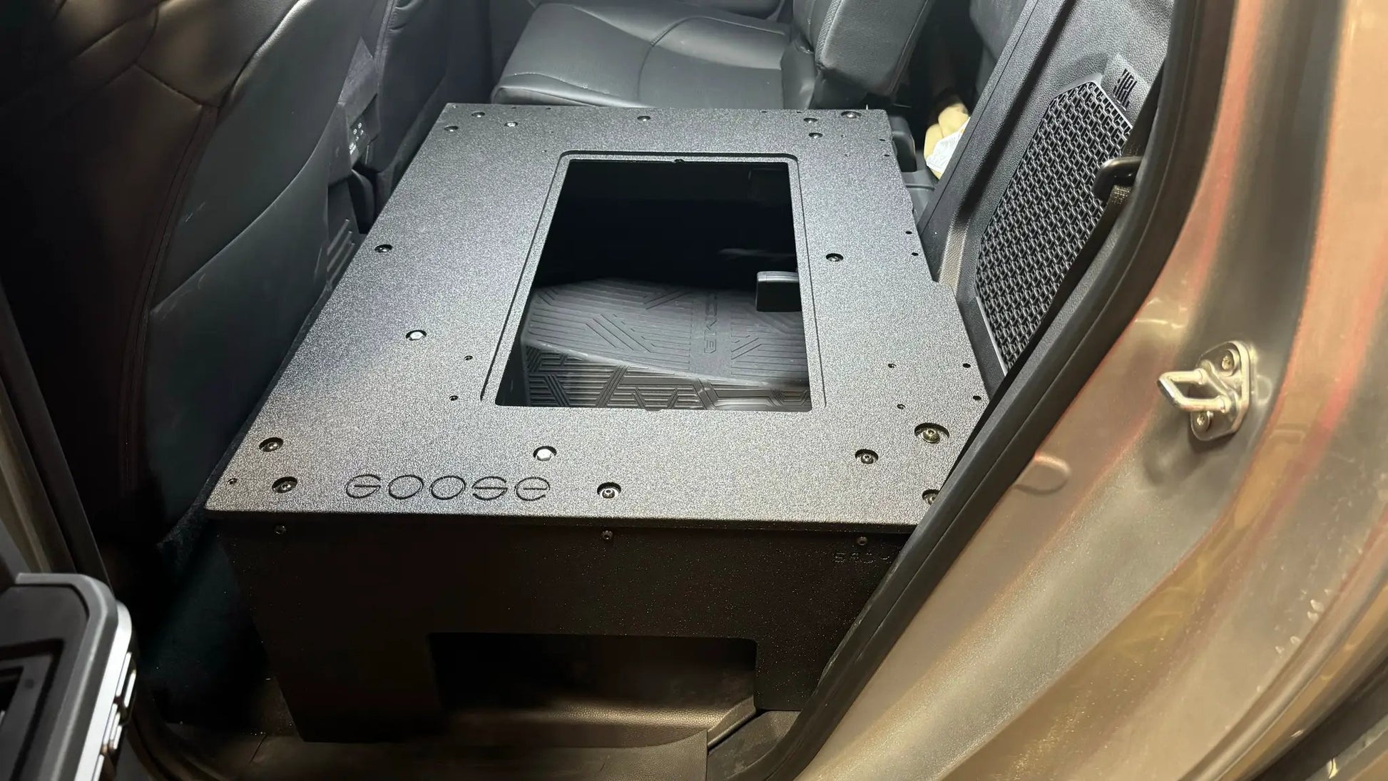 Toyota Tacoma - 2024-Present - 4th Gen - Non-Hybrid - Double Cab - Explore Series - Seat Delete Plate System - Second Row by Goose Gear