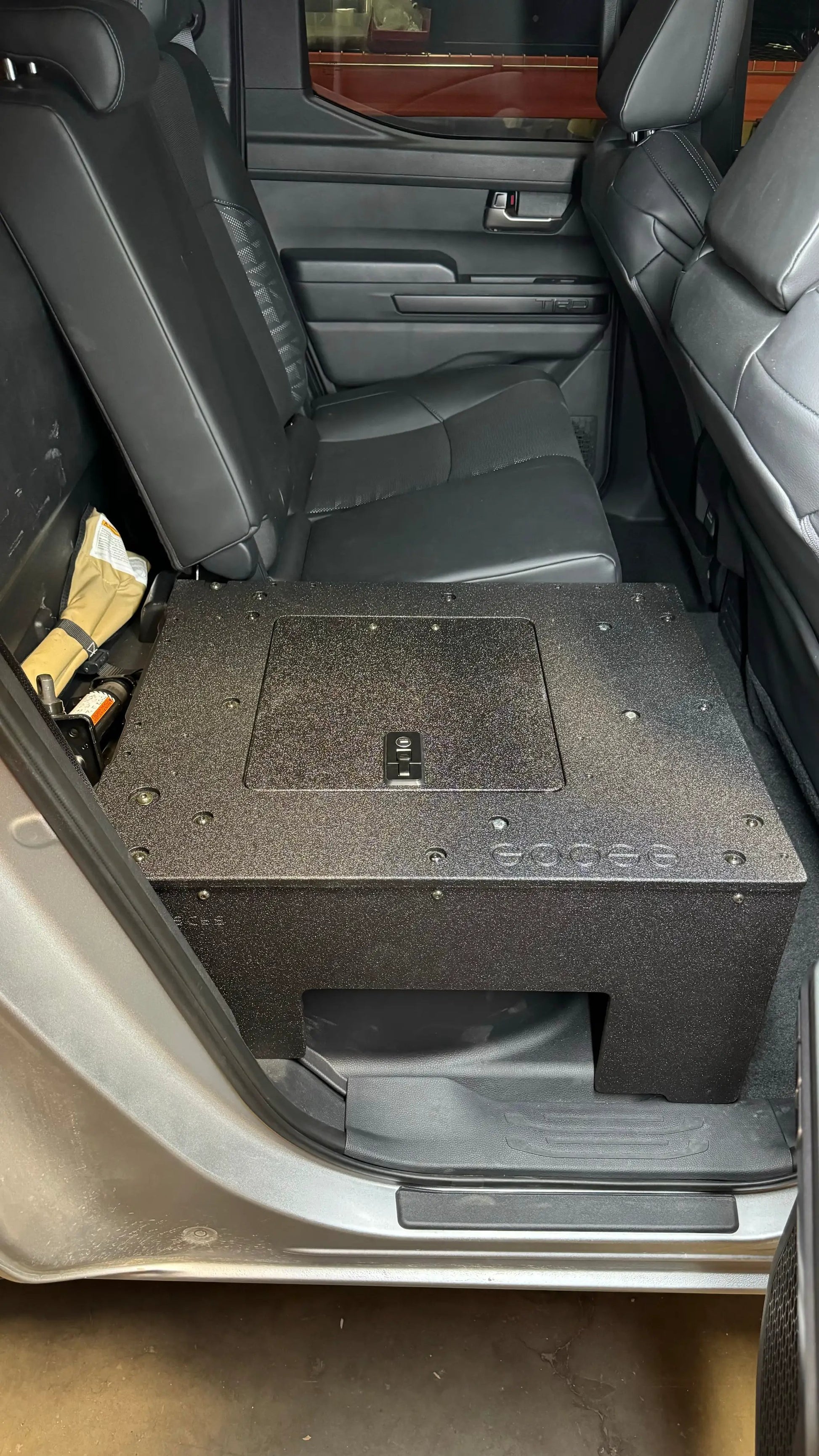 Toyota Tacoma - 2024-Present - 4th Gen - Non-Hybrid - Double Cab - Explore Series - Seat Delete Plate System - Second Row by Goose Gear