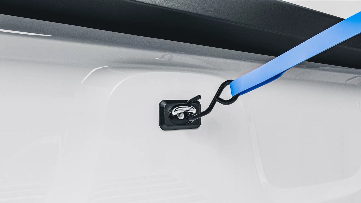 Bull Ring USA GM Inner Bed Retractable Tie-Down Anchors - 2007+ Chevy Silverado and GMC Sierra, 2015+ Chevy Colorado and GMC Canyon by Bull Ring USA