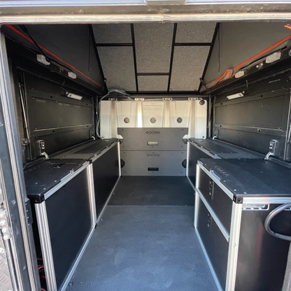 Alu-Cab Alu-Cabin Canopy Camper - Toyota Tundra 2022-Present 3rd Gen. - Rear Utility Module by Goose Gear