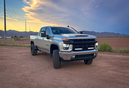 TRIPLE-R-LIGHTS Chevrolet Silverado 2500/3500 LT Grille Kit with LR-1000 Elite i-LBA