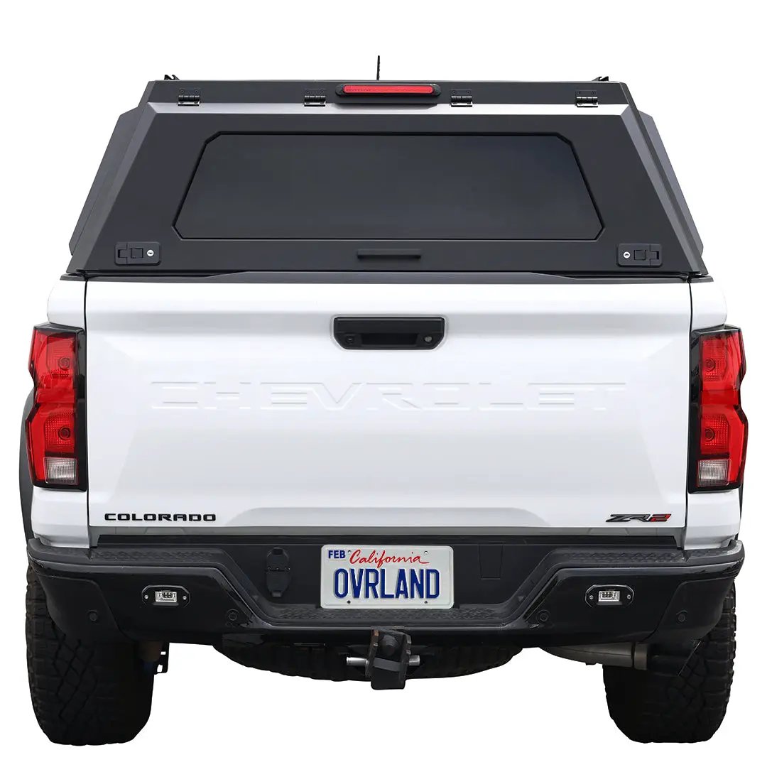 OVS Expedition - Truck Cap W/Full Wing Doors, Front and Rear Windows & 3rd Brake Light by OVS