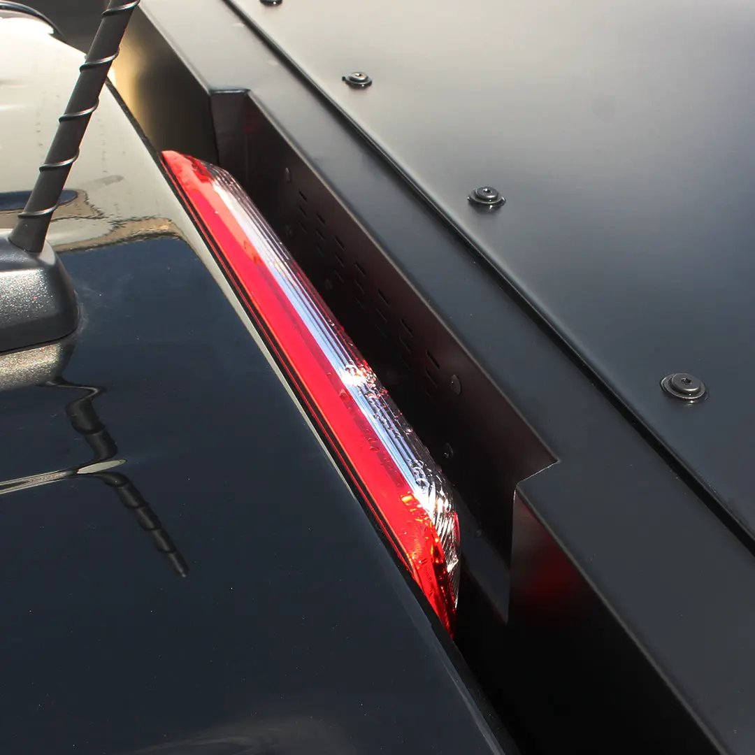 OVS Expedition - Truck Cap W/Full Wing Doors, Front and Rear Windows & 3rd Brake Light by OVS