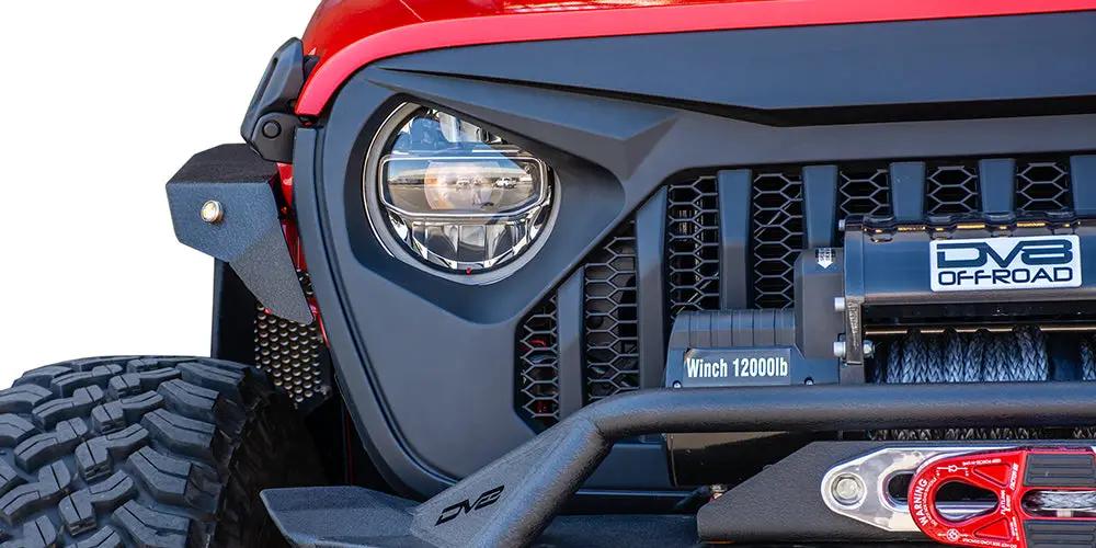 DV8 Offroad JT Replacement Grille Black by DV8 Offroad