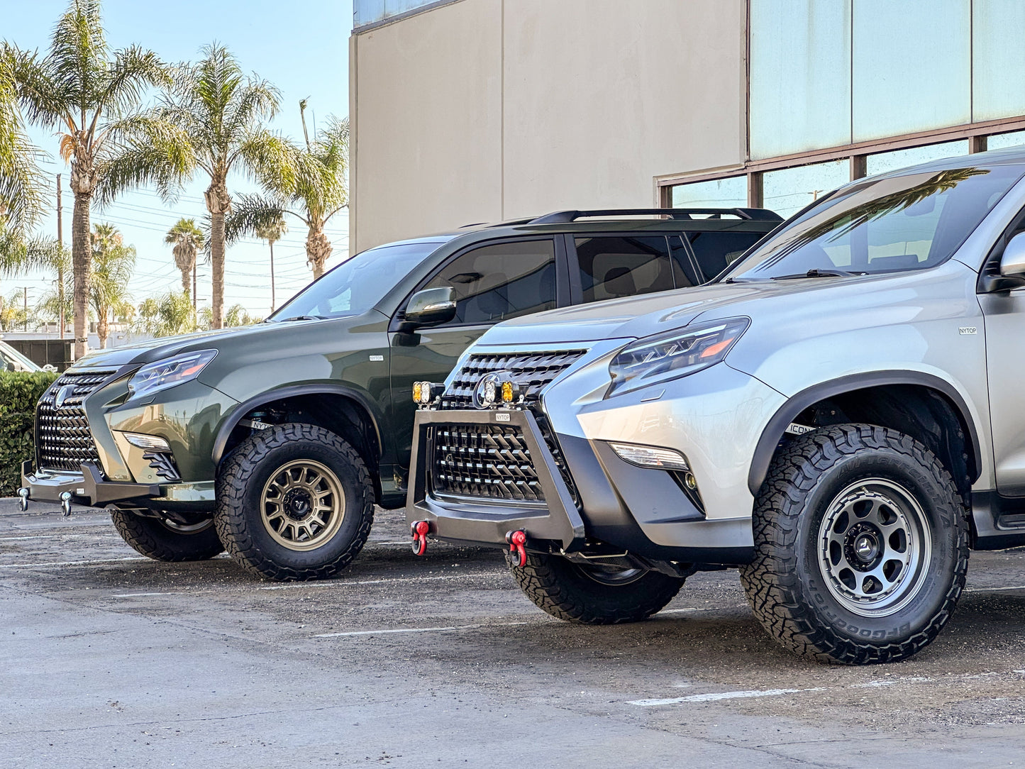 Расширители арок крыльев NYTOP для Lexus GX460/Toyota Prado 2010-2023