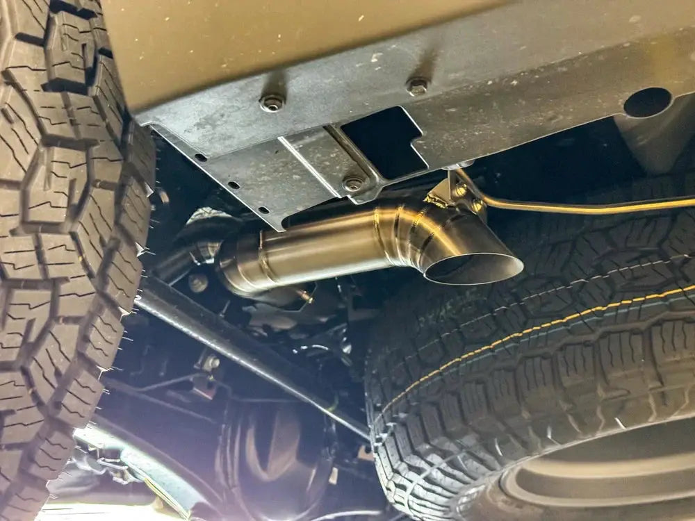 NYTOP 2025-Current Toyota 4Runner Titanium Axle Dump Exhaust by NYTOP