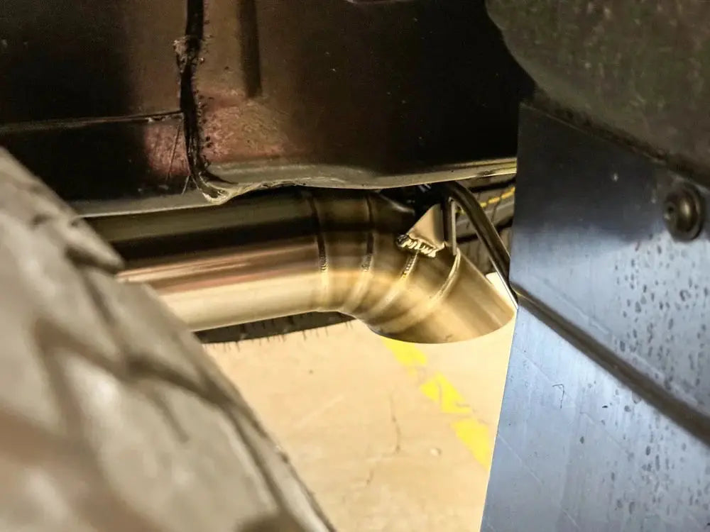 NYTOP 2025-Current Toyota 4Runner Titanium Axle Dump Exhaust by NYTOP