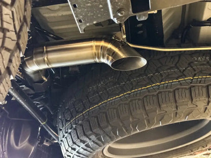 NYTOP 2025-Current Toyota 4Runner Titanium Axle Dump Exhaust by NYTOP