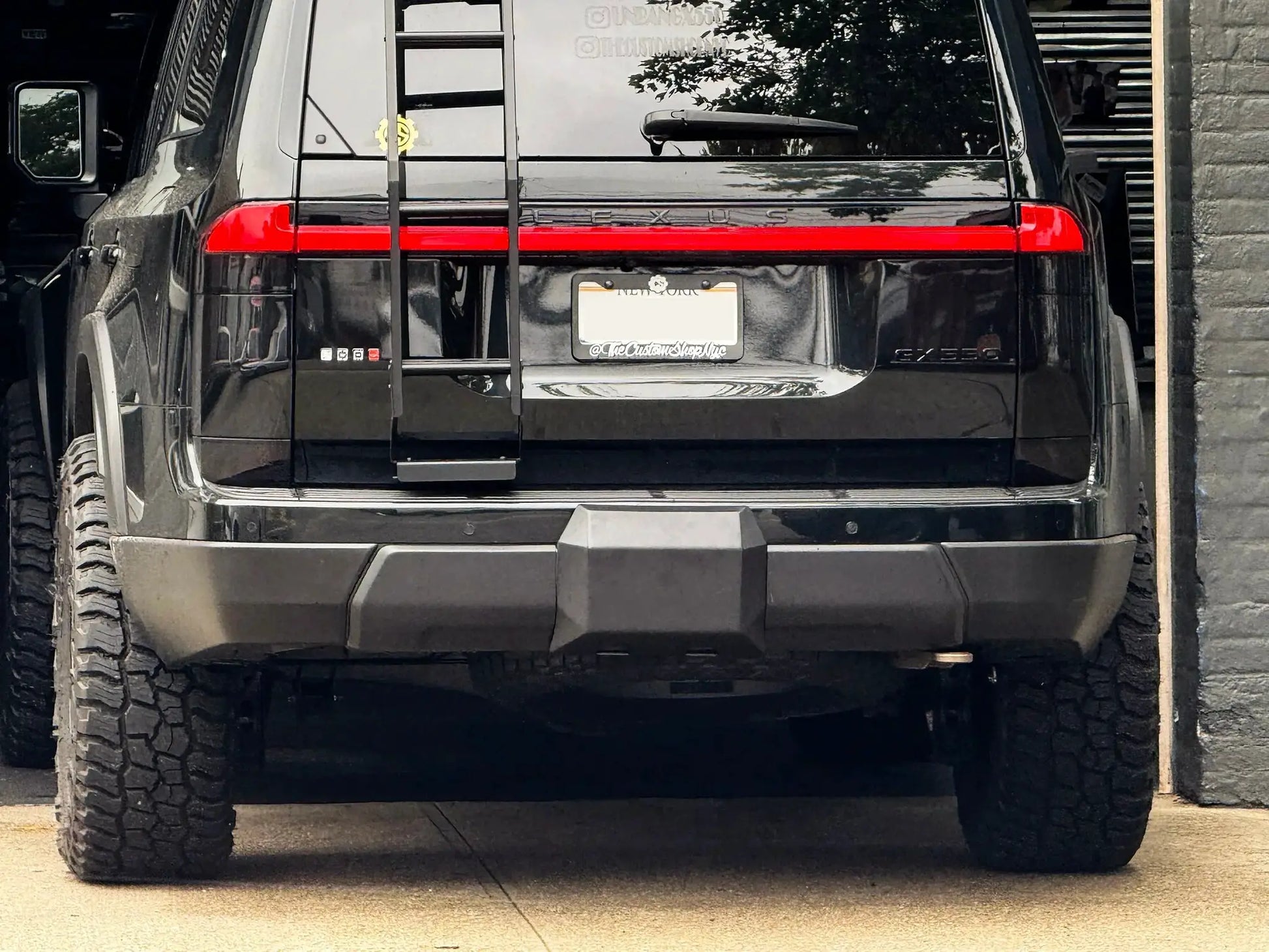 NYTOP 2024-Current Lexus GX550 Rear Hitch Skid Cover by NYTOP