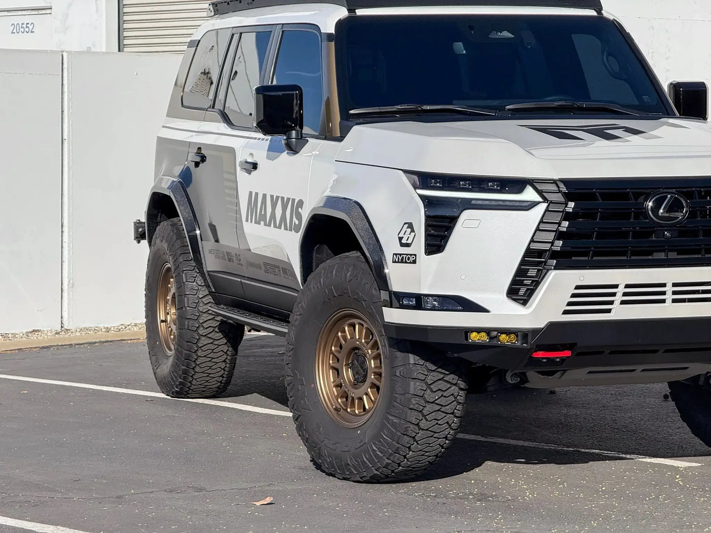 NYTOP 2024-Current Lexus GX550 Fender Flare Kit by NYTOP