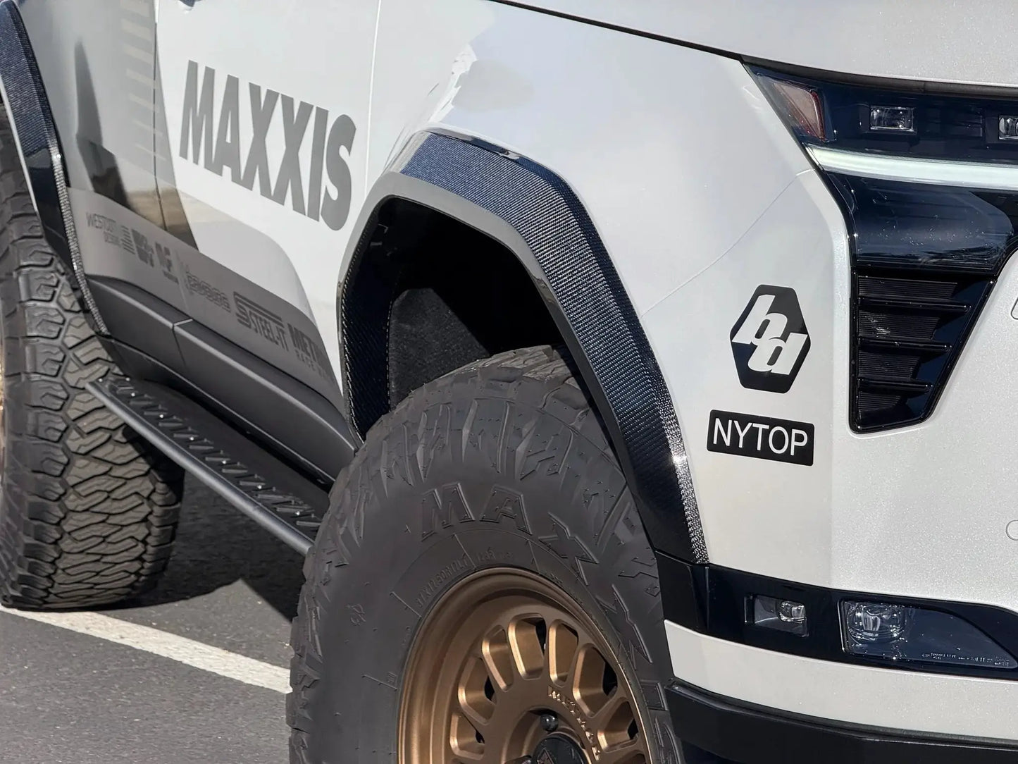 NYTOP 2024-Current Lexus GX550 Fender Flare Kit by NYTOP