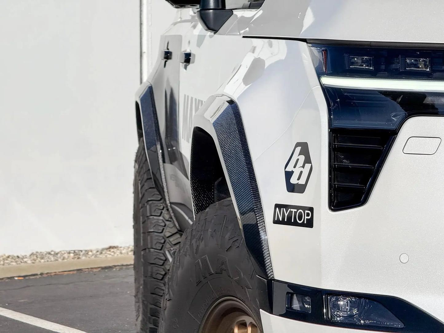 NYTOP 2024-Current Lexus GX550 Fender Flare Kit by NYTOP