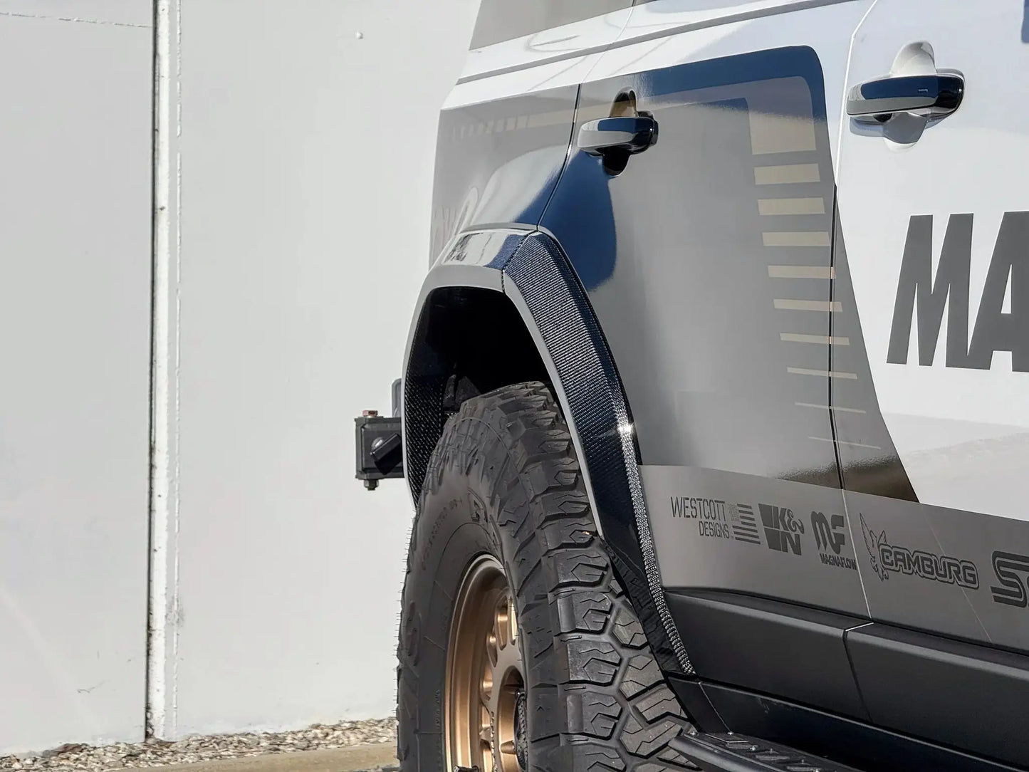 NYTOP 2024-Current Lexus GX550 Fender Flare Kit by NYTOP