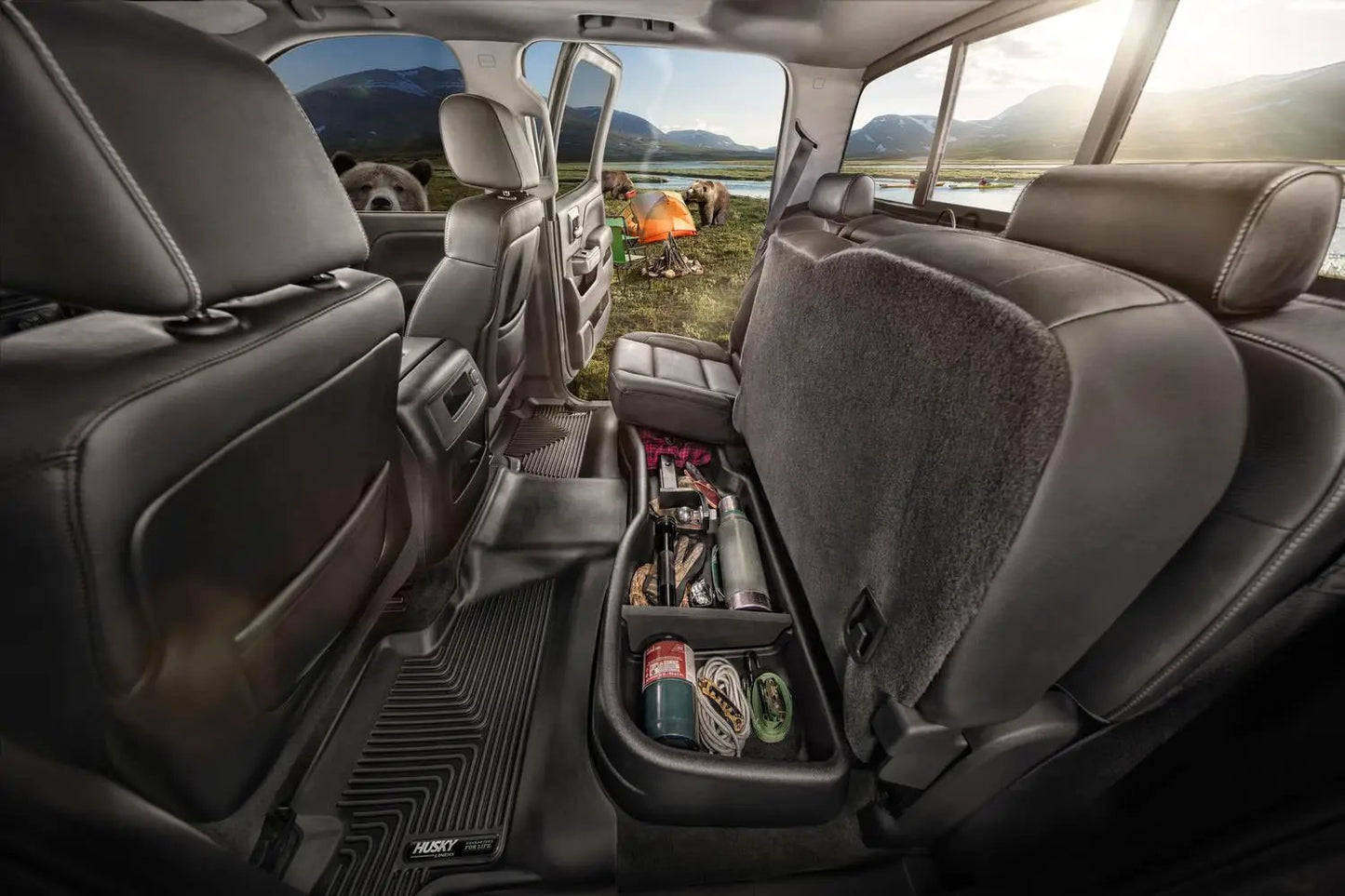 Husky Liners Gearbox Storage Systems - Under Seat Storage Box by Husky Liners