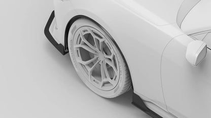 NYTOP 2024-Current Ford Mustang Front Fender Flares by NYTOP