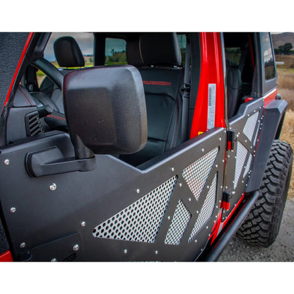 DV8 Offroad JT Half-Doors With Aluminum Mesh by DV8 Offroad