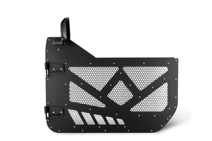 DV8 Offroad 18+ Jeep JL & 20+ Jeep JT Half Door with Aluminum Mesh; Front by DV8 Offroad