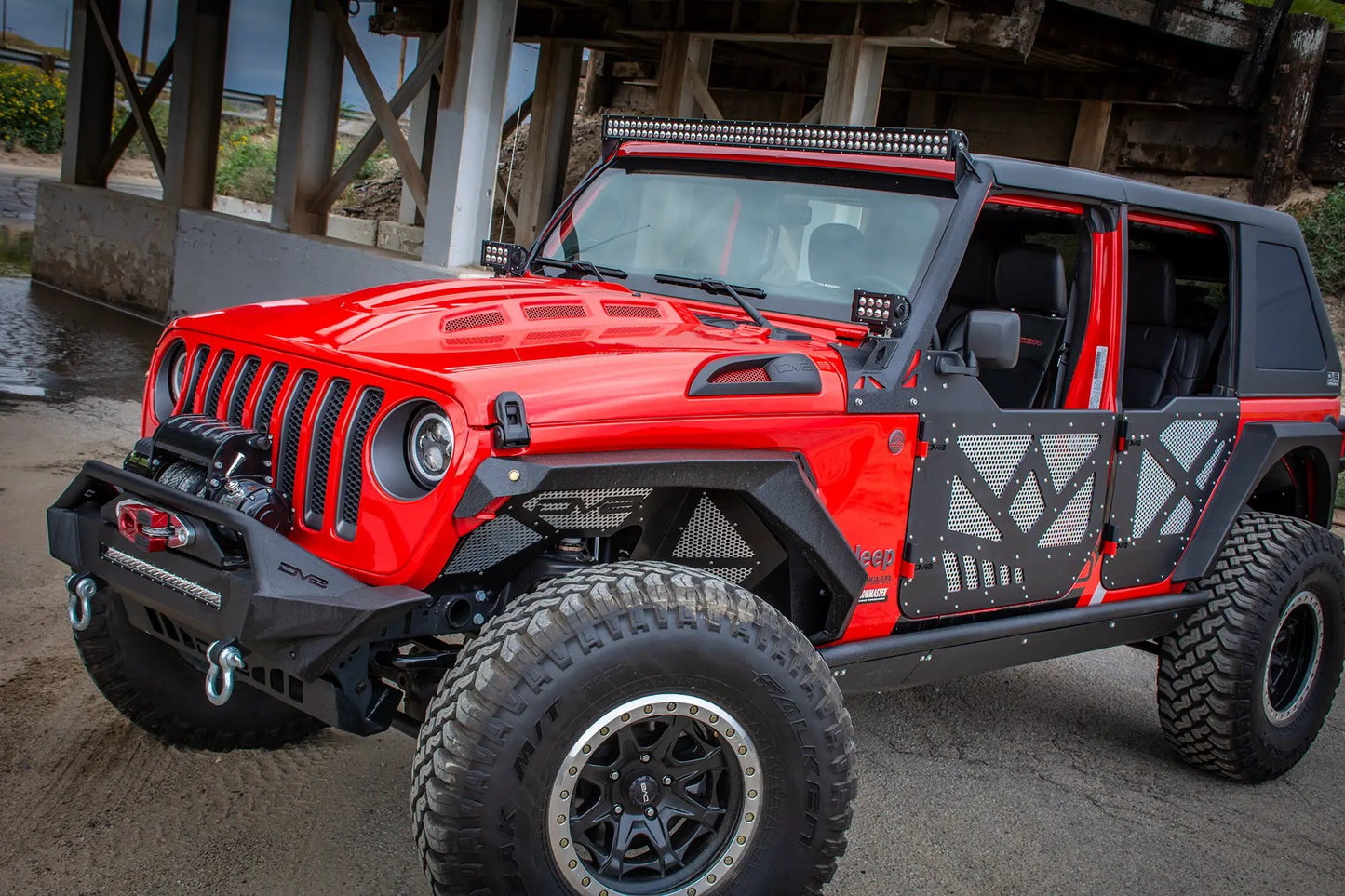 DV8 Offroad 18+ Jeep JL & 20 Jeep JT Hood; Heat Dispersion by DV8 Offroad