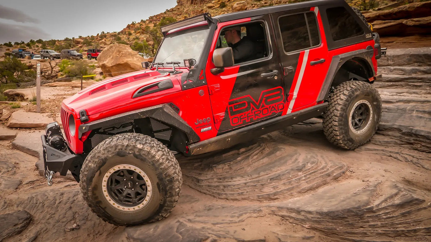 DV8 Offroad 18+ Jeep JL & 20 Jeep JT Hood; Heat Dispersion by DV8 Offroad