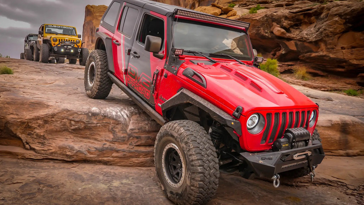 DV8 Offroad 18+ Jeep JL & 20 Jeep JT Hood; Heat Dispersion by DV8 Offroad