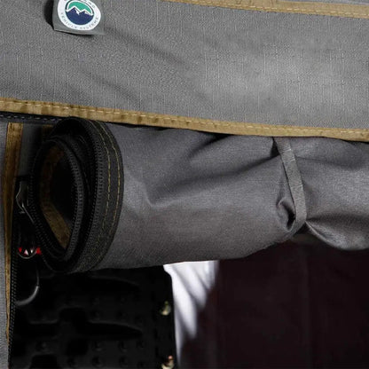 OVS HD Nomadic 270 LTE - Awning Wall 1, Driver Side, Grey Body, Green Trim W/Storage Bag by OVS