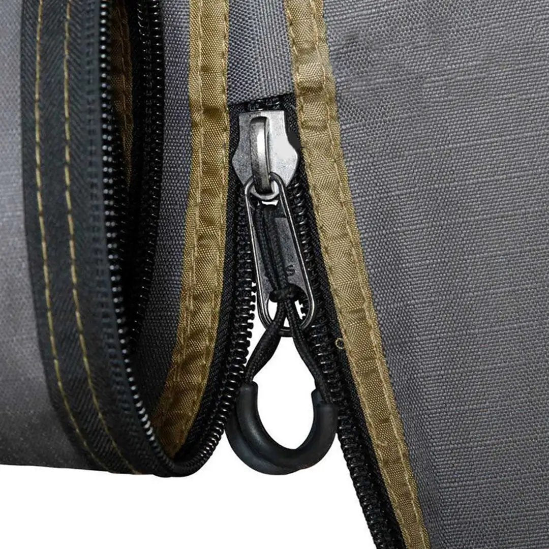 OVS HD Nomadic 270 LTE - Awning Wall 1, Driver Side, Grey Body, Green Trim W/Storage Bag by OVS