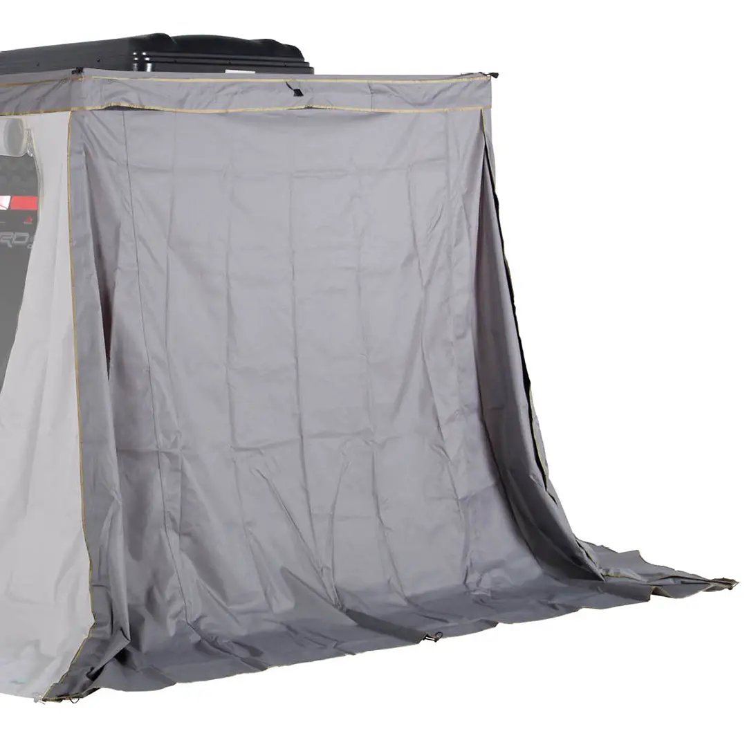 OVS HD Nomadic 270 LTE - Awning Wall 1, Driver Side, Grey Body, Green Trim W/Storage Bag by OVS