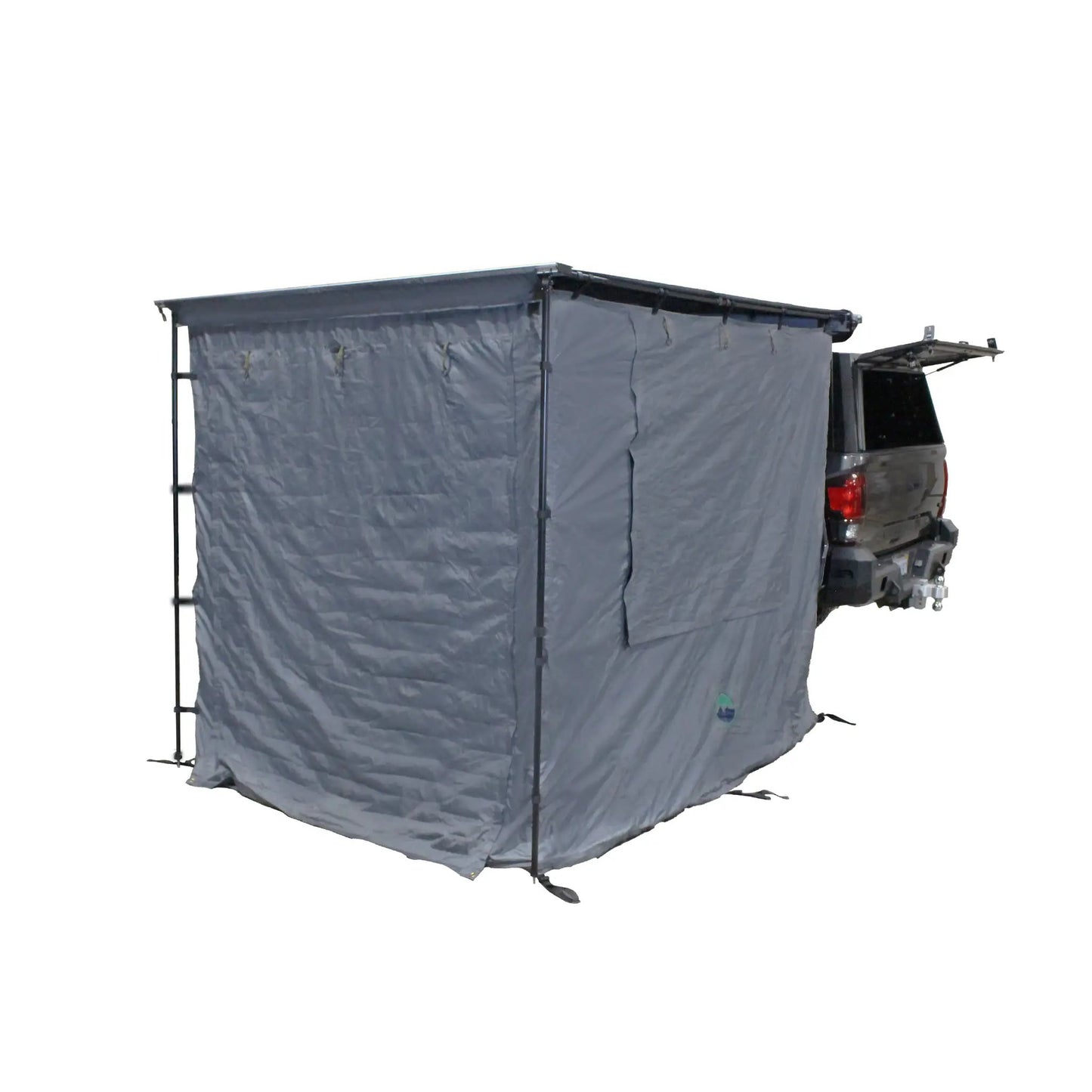 OVS HD Nomadic 2.0 Awning Room Enclosure, Grey Body, Green Trim (4 Walls & Floor) by OVS