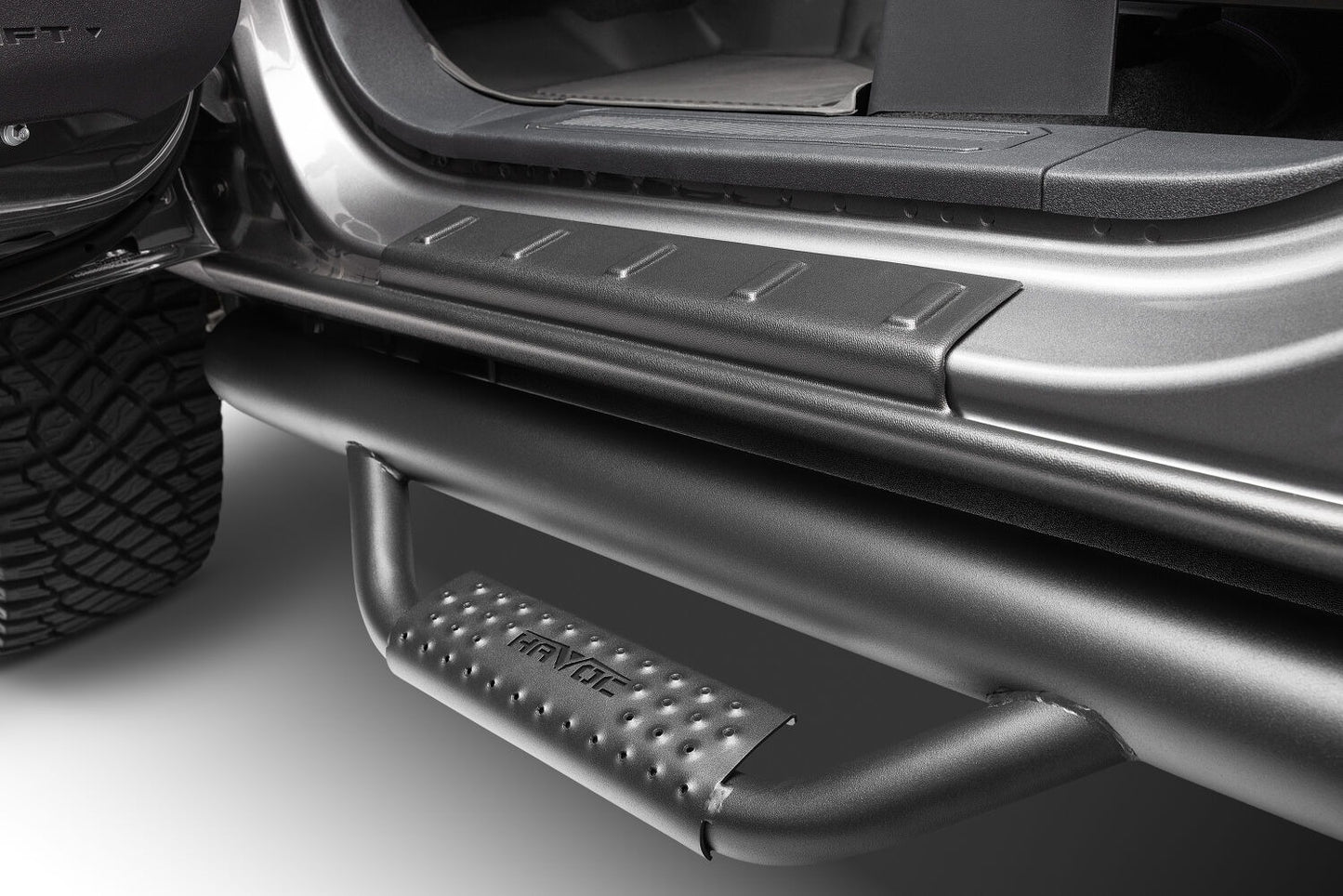 Husky Liners Trail Armor Rocker Panel Black, Incl. Side Panels/Sill Plate Cover