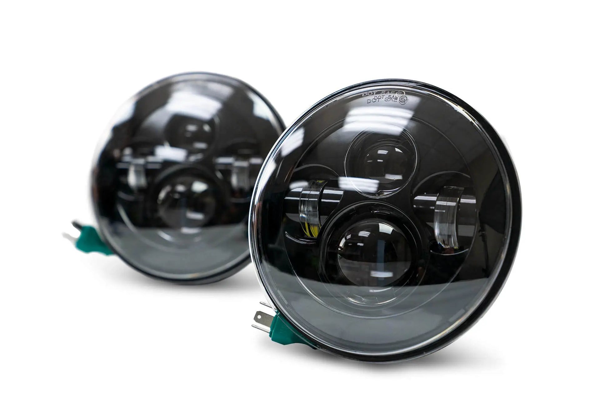DV8 Offroad Jeep JK Projector LED Headlights by DV8 Offroad
