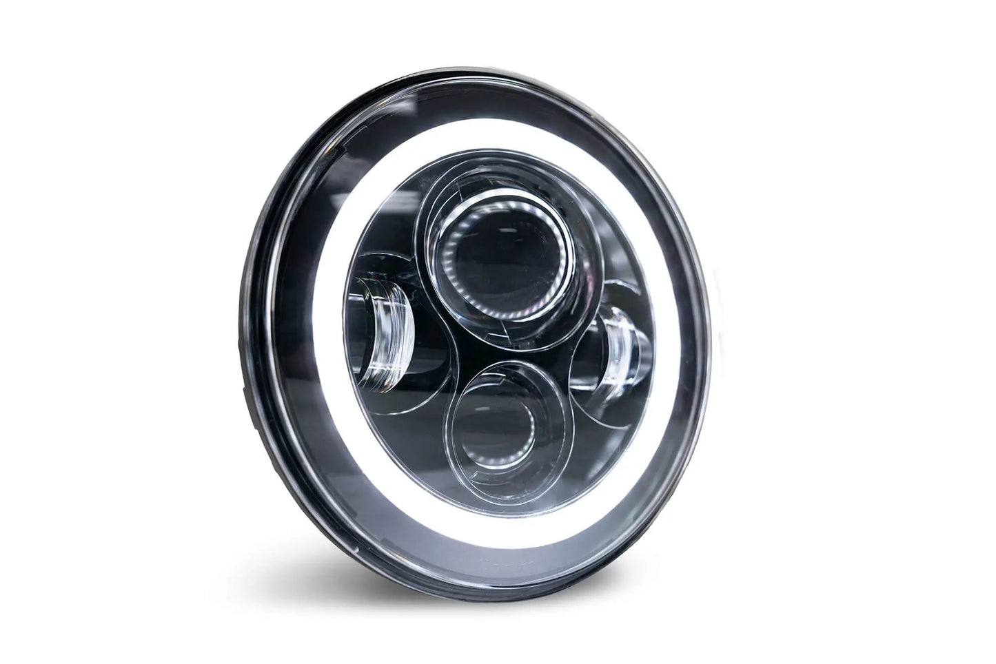 DV8 Offroad 07-18 Jeep JK Projector Headlights; Halo by DV8 Offroad