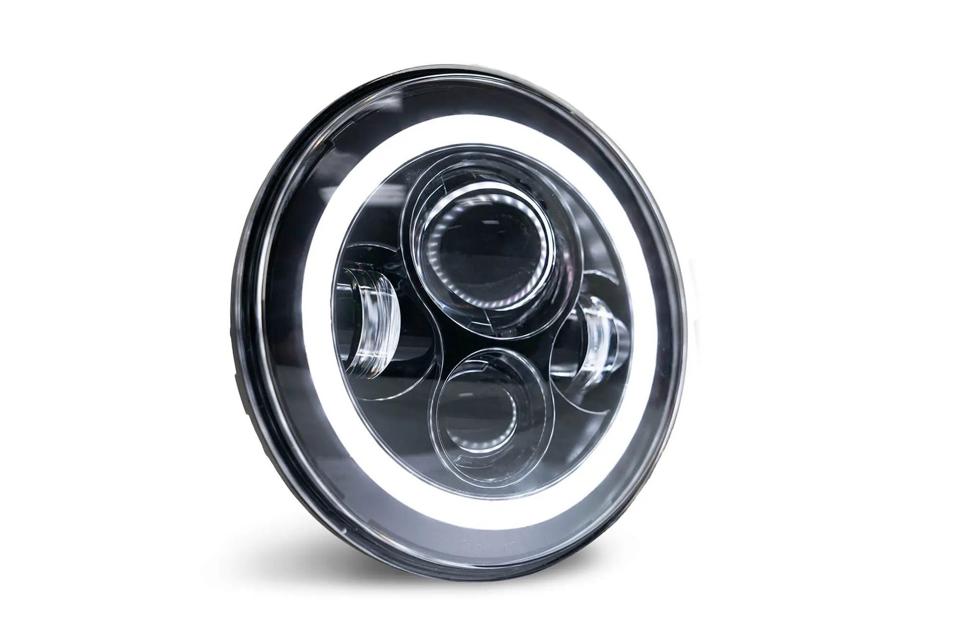 DV8 Offroad 07-18 Jeep JK Projector Headlights; Halo by DV8 Offroad