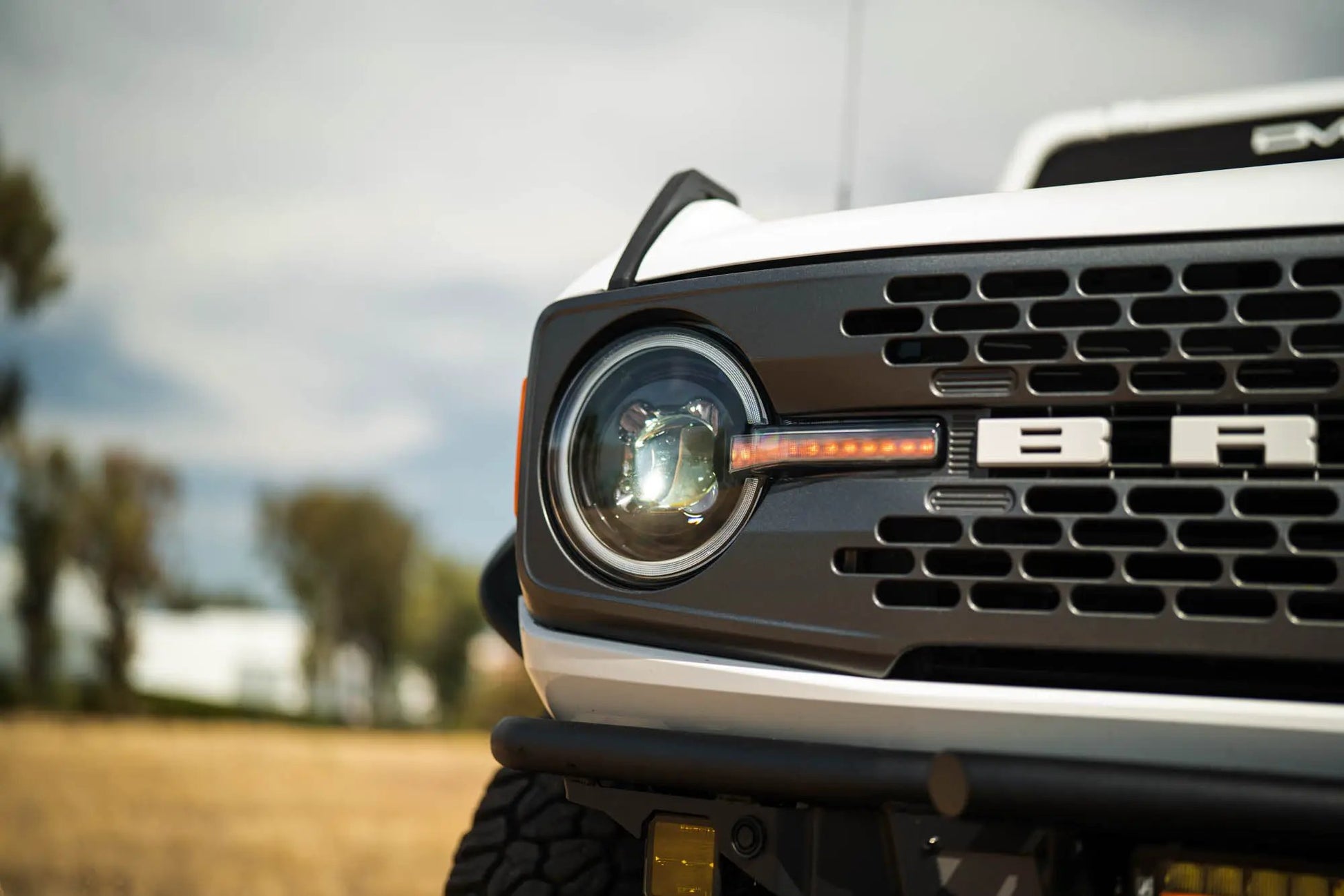 DV8 Offroad 2021-2025 Ford Bronco Black Headlights by DV8 Offroad