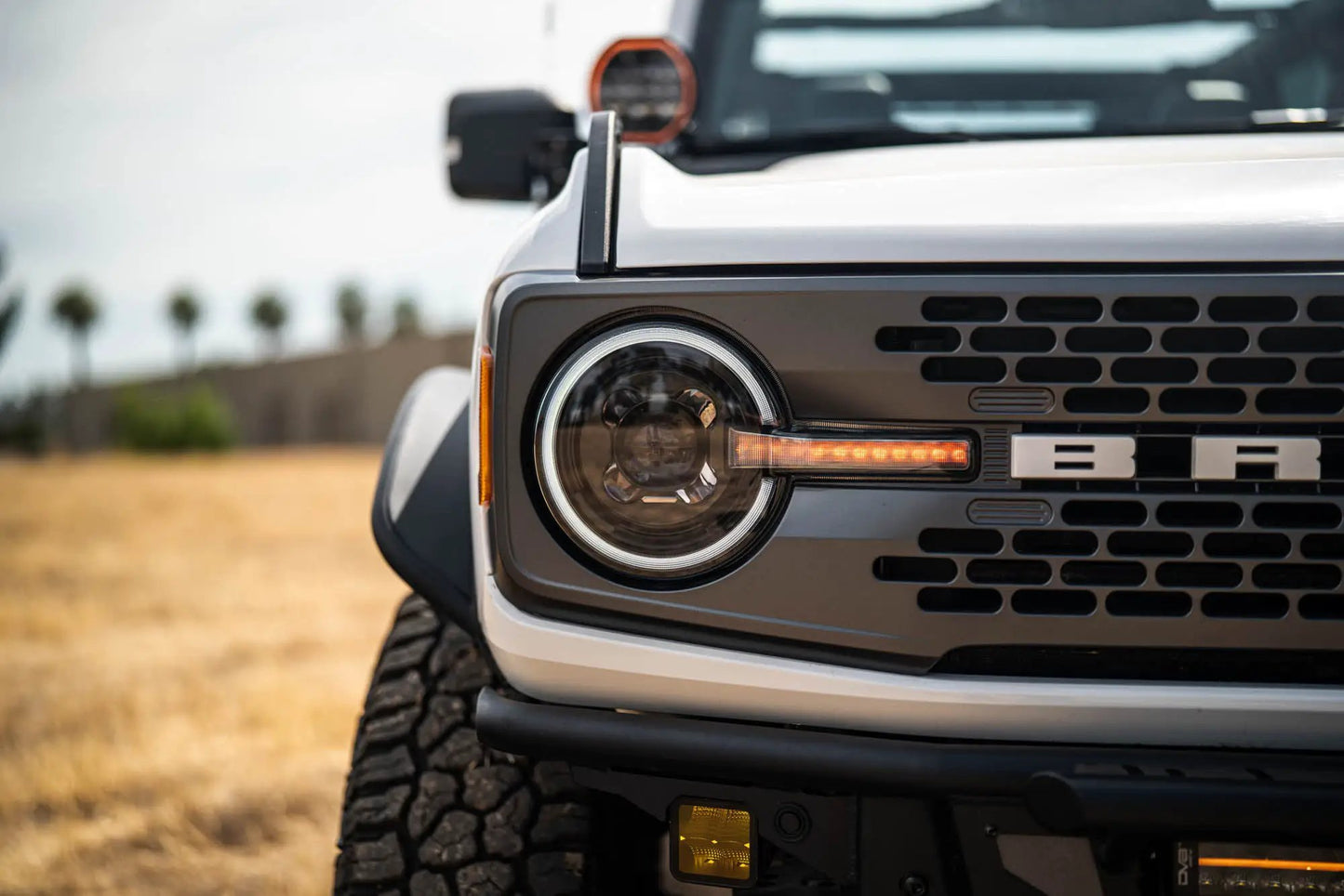 DV8 Offroad 2021-2025 Ford Bronco Black Headlights by DV8 Offroad
