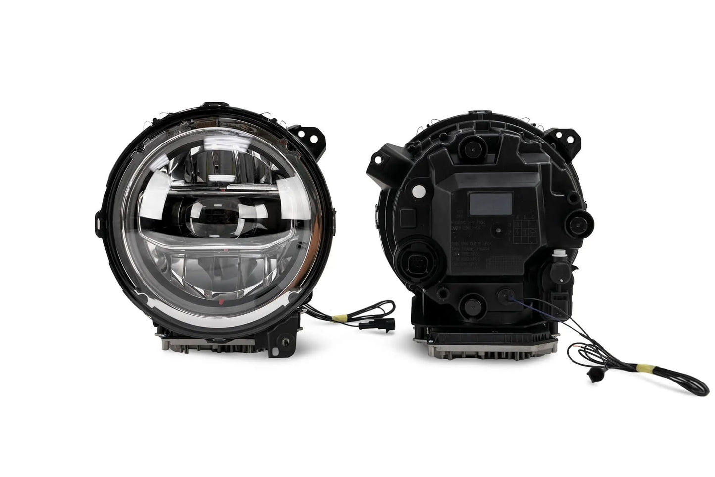 DV8 Offroad Jeep JL & JT LED Headlights Chrome by DV8 Offroad